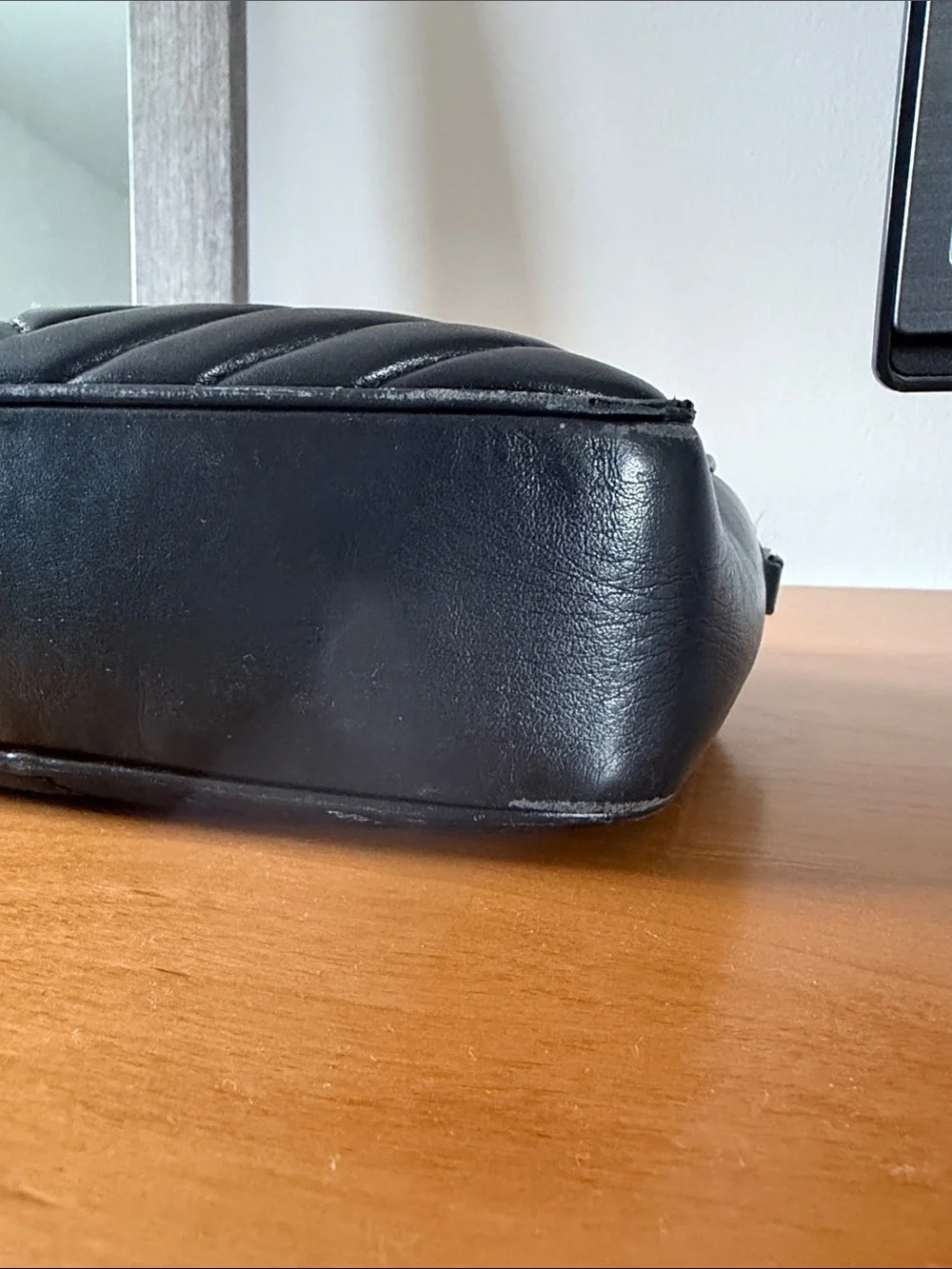 Saint Laurent Black Lou Camera Bag - Picture 6 of 11